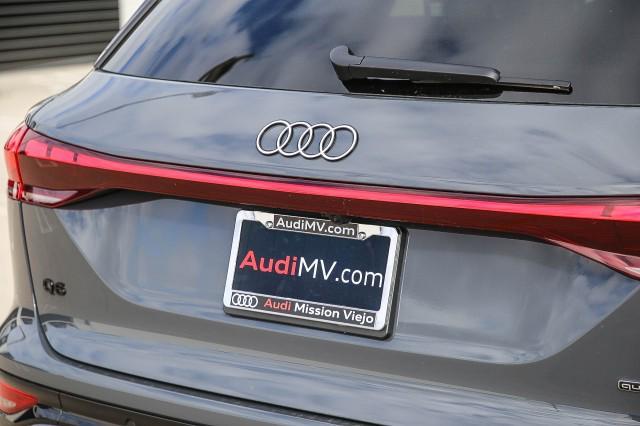 new 2025 Audi Q6 e-tron car, priced at $74,490