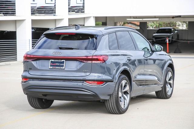 new 2025 Audi Q6 e-tron car, priced at $74,490