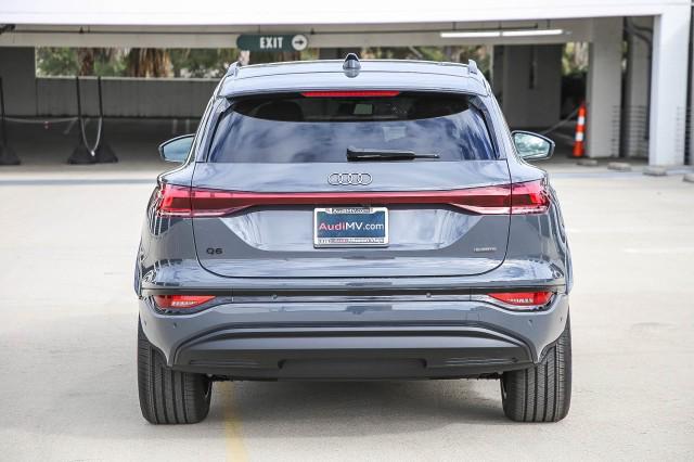 new 2025 Audi Q6 e-tron car, priced at $74,490