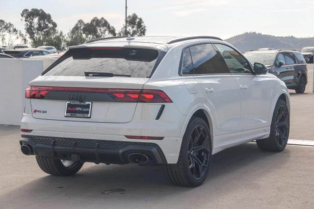 new 2025 Audi RS Q8 car, priced at $151,140