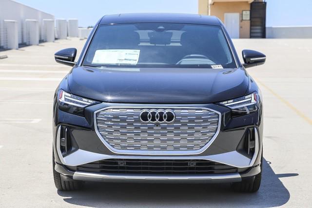 new 2025 Audi Q4 e-tron Sportback car, priced at $68,875