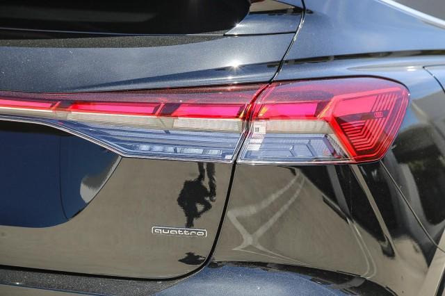 new 2025 Audi Q4 e-tron Sportback car, priced at $68,875
