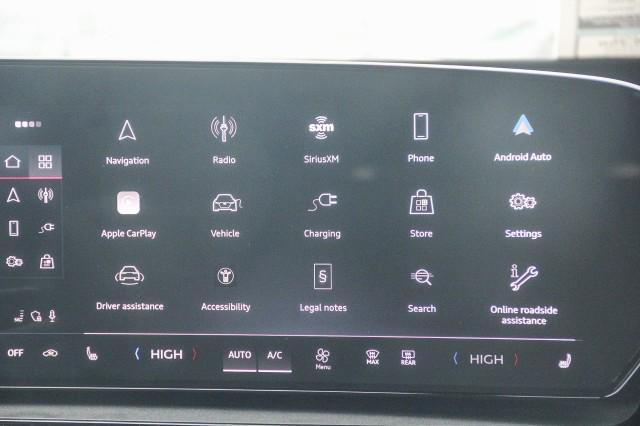 new 2025 Audi Q6 e-tron car, priced at $70,335