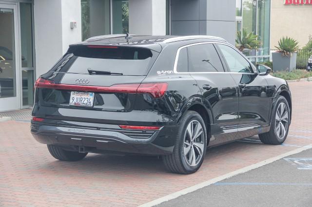 used 2024 Audi Q8 e-tron car, priced at $53,988