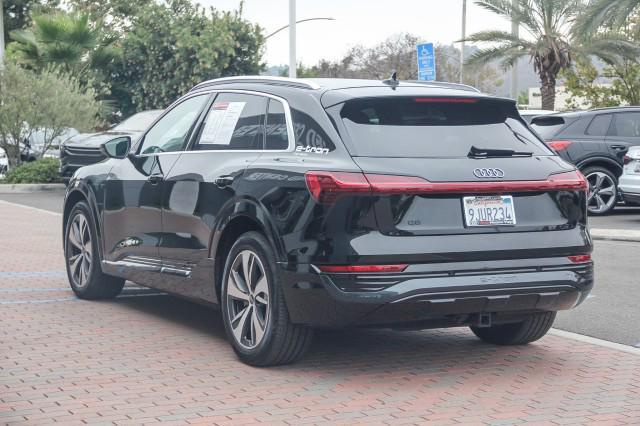 used 2024 Audi Q8 e-tron car, priced at $53,988