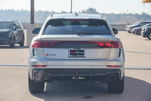 new 2025 Audi RS Q8 car, priced at $151,140