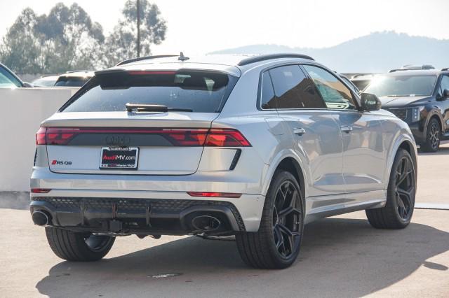 new 2025 Audi RS Q8 car, priced at $151,140