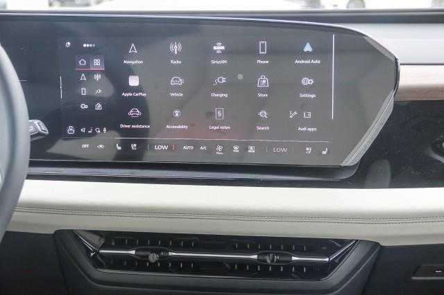 new 2025 Audi Q6 e-tron car, priced at $75,085