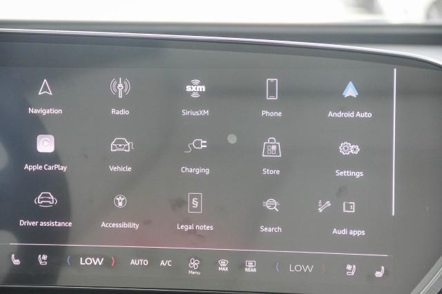 new 2025 Audi Q6 e-tron car, priced at $75,085