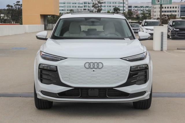 new 2025 Audi Q6 e-tron car, priced at $75,085