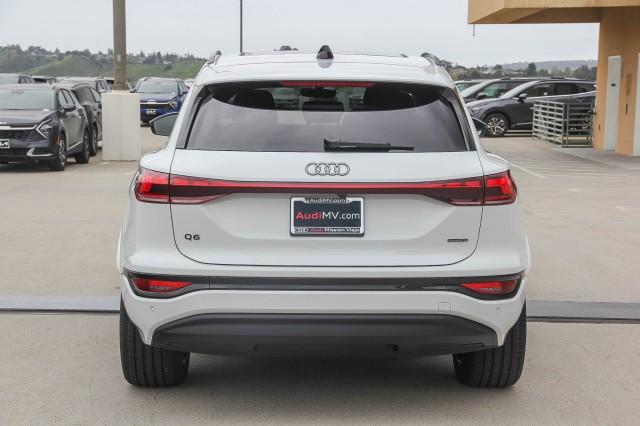 new 2025 Audi Q6 e-tron car, priced at $75,500