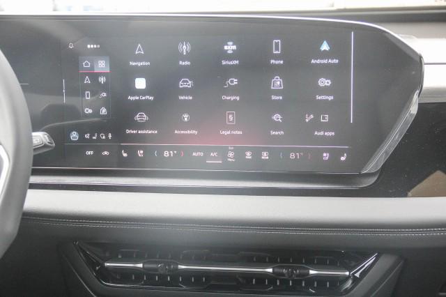 new 2025 Audi Q6 e-tron car, priced at $75,500