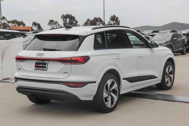 new 2025 Audi Q6 e-tron car, priced at $75,500