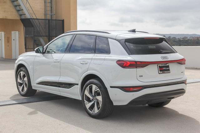new 2025 Audi Q6 e-tron car, priced at $73,785