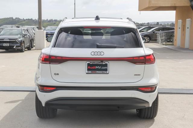 new 2025 Audi Q6 e-tron car, priced at $73,785