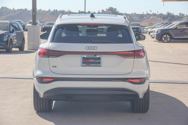 new 2025 Audi Q6 e-tron car, priced at $70,660