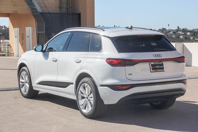 new 2025 Audi Q6 e-tron car, priced at $70,660