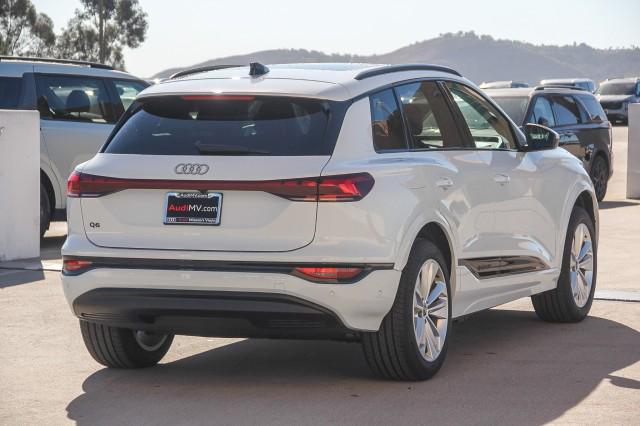 new 2025 Audi Q6 e-tron car, priced at $70,660