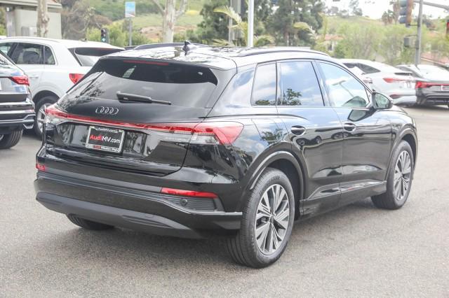 new 2025 Audi Q4 e-tron car, priced at $54,825