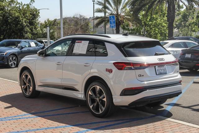 used 2023 Audi Q4 e-tron car, priced at $35,788