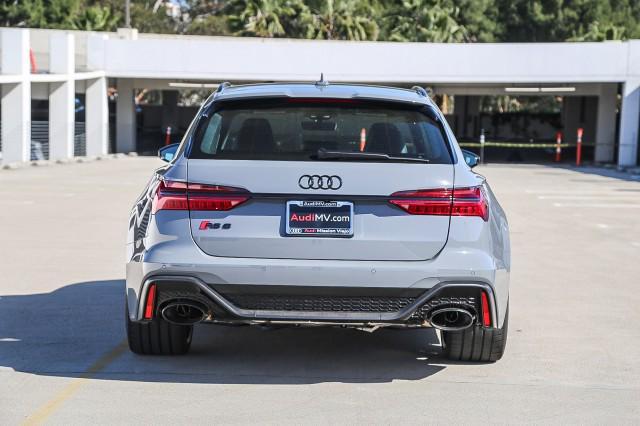 new 2025 Audi RS 6 Avant car, priced at $143,395