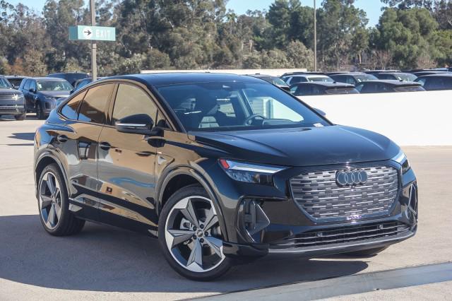 new 2025 Audi Q4 e-tron Sportback car, priced at $66,700