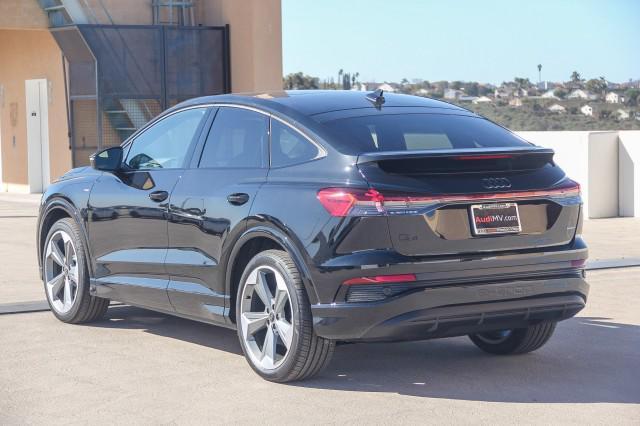 new 2025 Audi Q4 e-tron Sportback car, priced at $66,700