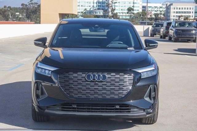 new 2025 Audi Q4 e-tron Sportback car, priced at $66,700