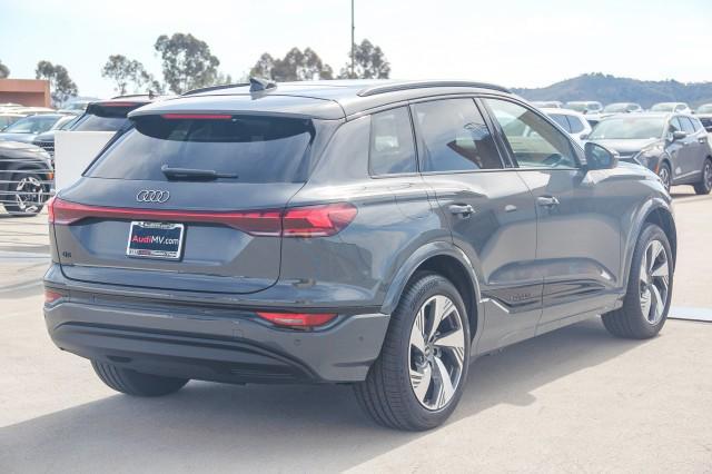 new 2025 Audi Q6 e-tron car, priced at $74,905