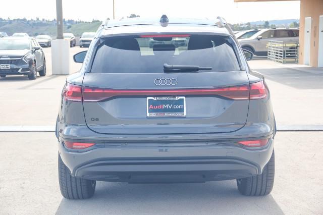 new 2025 Audi Q6 e-tron car, priced at $74,905