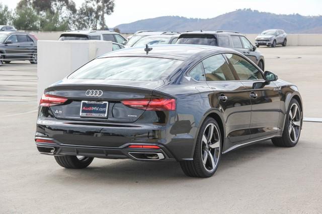 new 2025 Audi A5 Sportback car, priced at $56,385