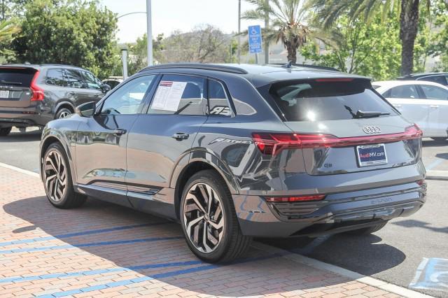 used 2024 Audi Q8 e-tron car, priced at $59,988
