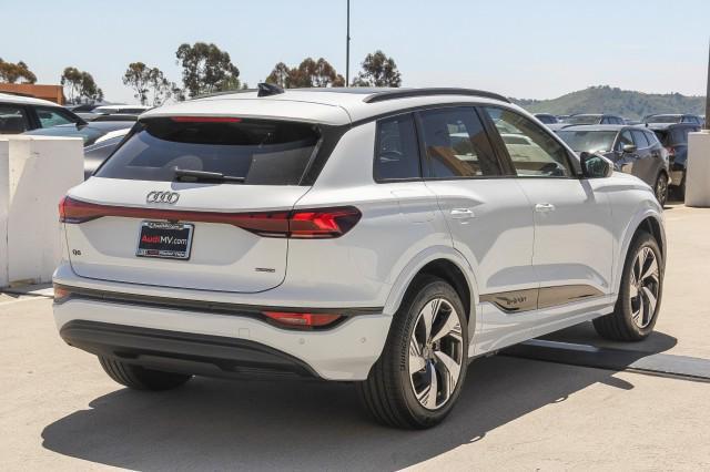 new 2025 Audi Q6 e-tron car, priced at $75,500