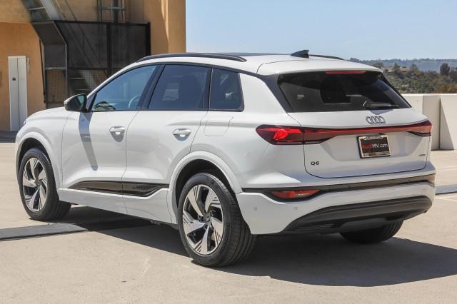 new 2025 Audi Q6 e-tron car, priced at $75,500