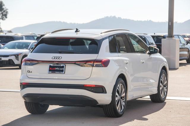 new 2025 Audi Q4 e-tron car, priced at $54,735