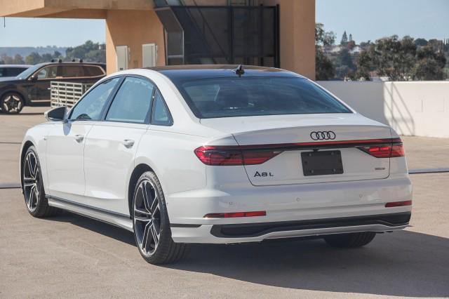 new 2025 Audi A8 car, priced at $103,495