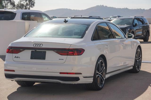 new 2025 Audi A8 car, priced at $103,495