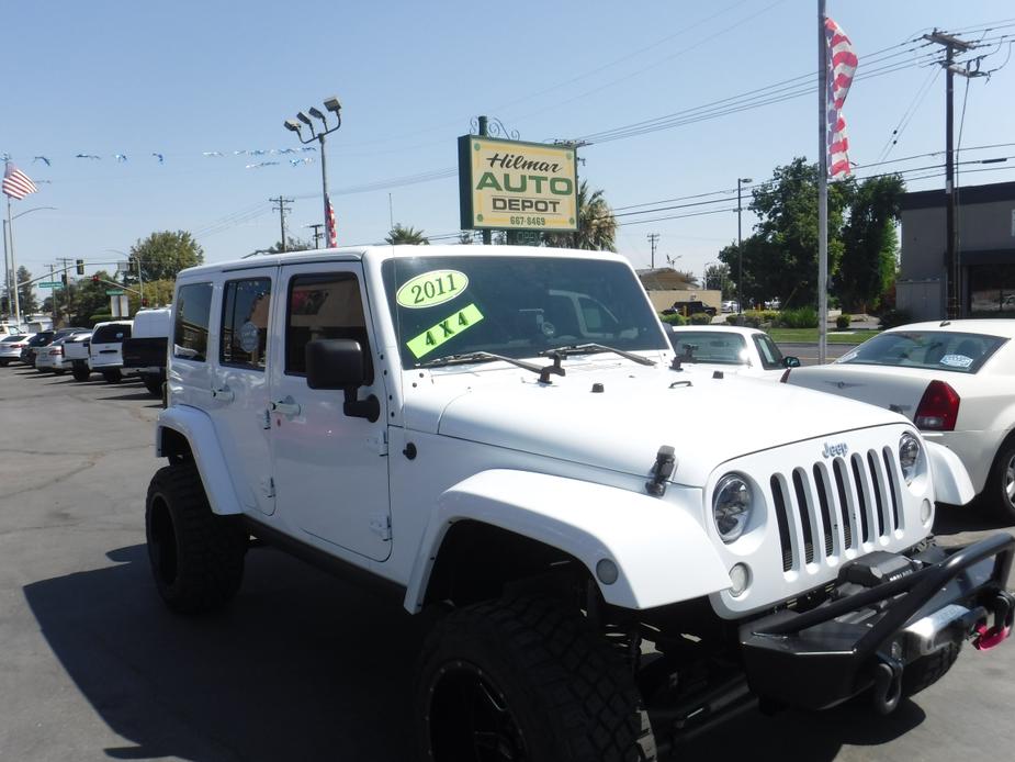 used 2011 Jeep Wrangler Unlimited car, priced at $26,866