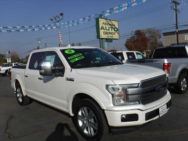 used 2018 Ford F-150 car, priced at $36,900