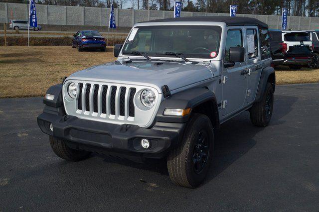 used 2023 Jeep Wrangler car, priced at $28,420