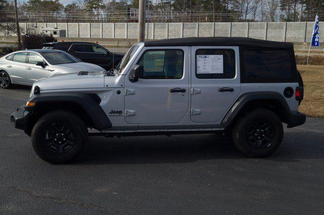 used 2023 Jeep Wrangler car, priced at $28,420