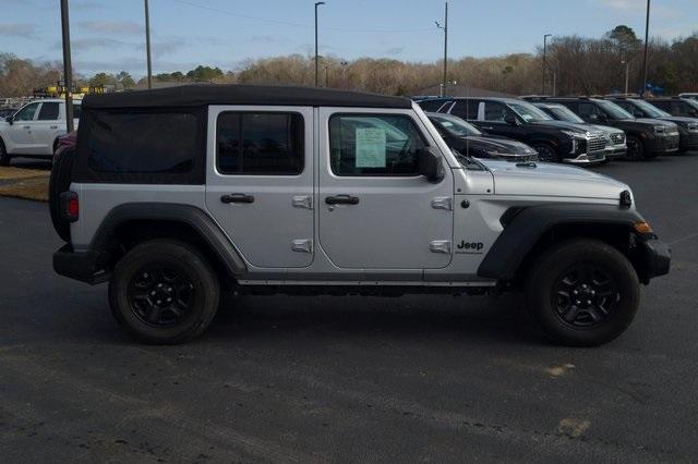 used 2023 Jeep Wrangler car, priced at $29,920