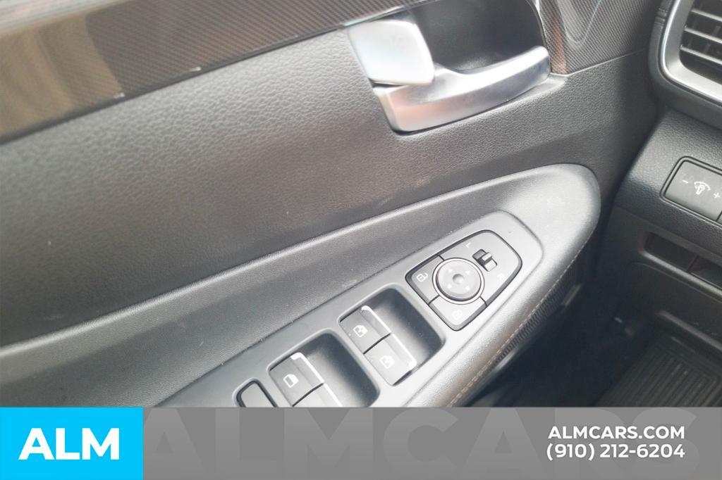 used 2021 Hyundai Santa Fe car, priced at $21,420