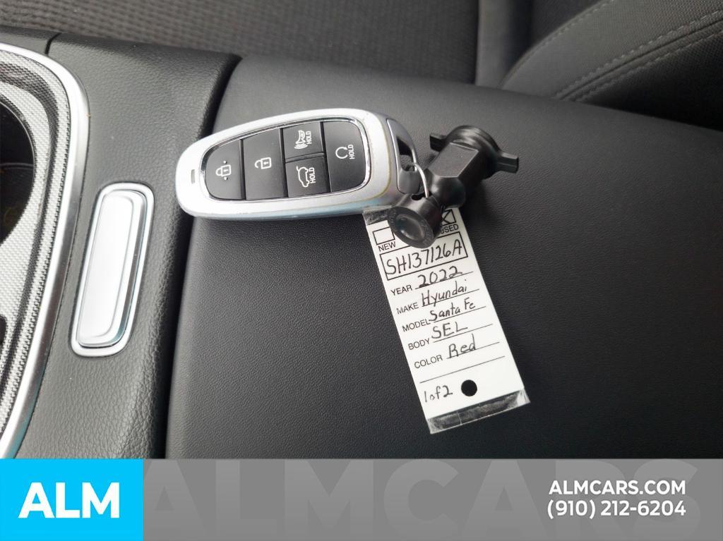 used 2021 Hyundai Santa Fe car, priced at $21,420