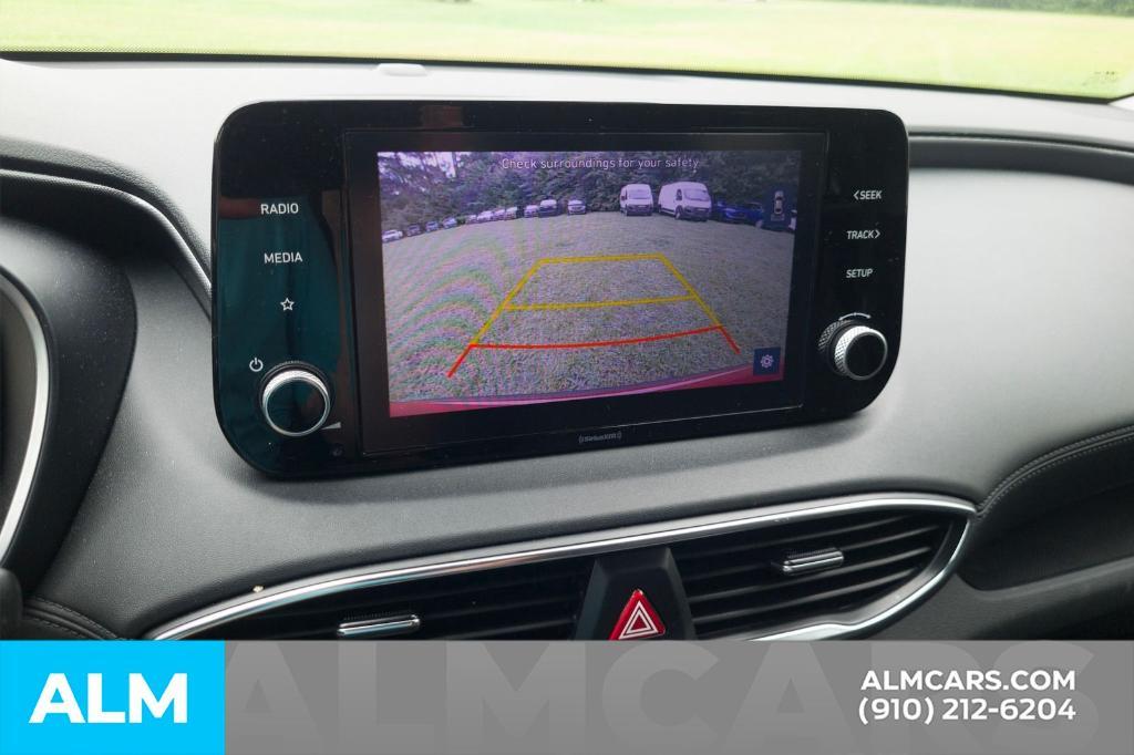 used 2021 Hyundai Santa Fe car, priced at $21,420