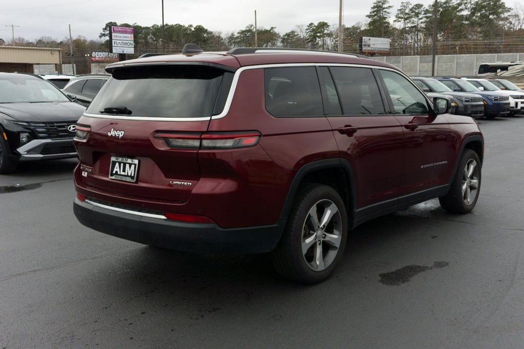 used 2021 Jeep Grand Cherokee L car, priced at $28,220