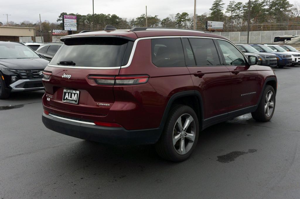 used 2021 Jeep Grand Cherokee L car, priced at $30,420