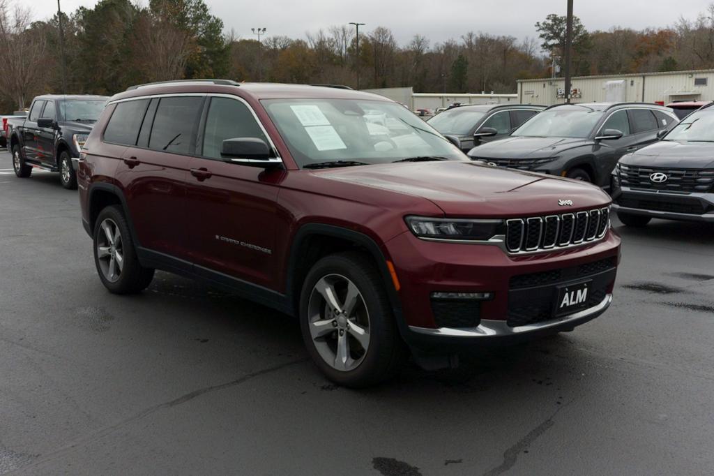 used 2021 Jeep Grand Cherokee L car, priced at $30,420