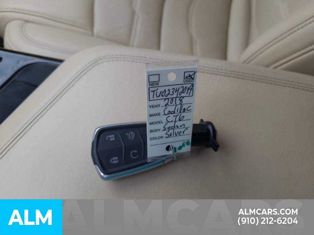 used 2018 Cadillac CT6 car, priced at $22,920