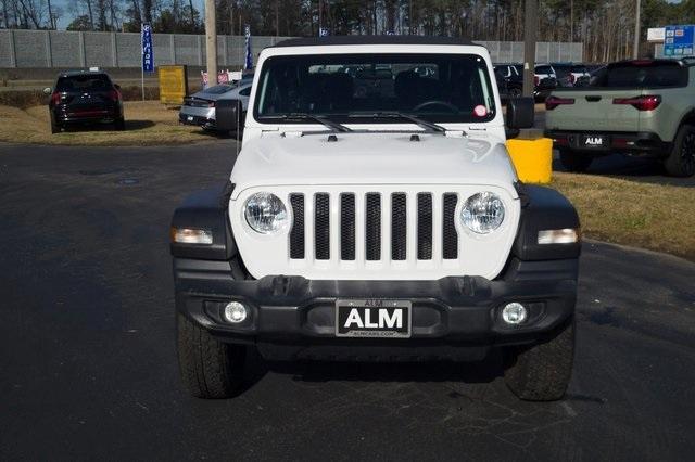 used 2021 Jeep Wrangler car, priced at $23,920